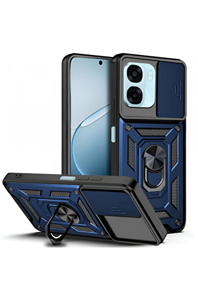 Techsuit Husa pentru Oppo A6k 4G / A6x 4G / A6x, Techsuit, CamShield, Albastra