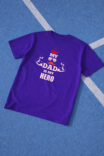 LORVEX Dad T-Shirt Father's Day Oversize 100% Cotton Printed Men's T-Shirt Co...