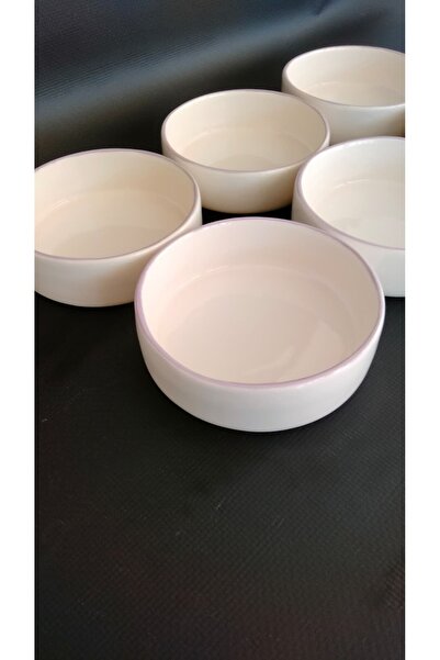 Zümrüdüanka Seramik Handmade 6-Piece Jam and Snack Bowl Set