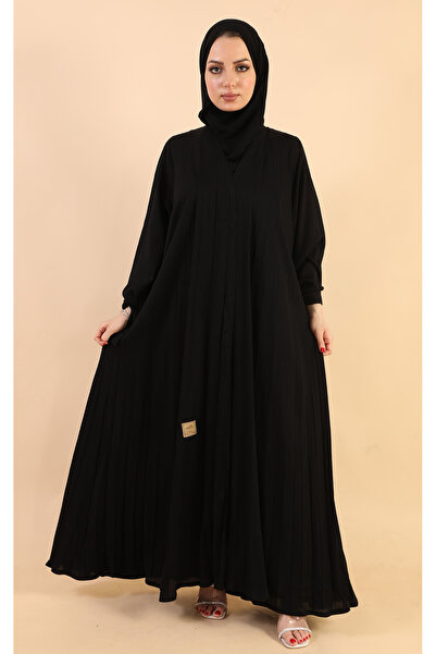 Stylish Fashion عباية من ستايلش فاشن شموخ بيليسيه لف باللون الأسود
