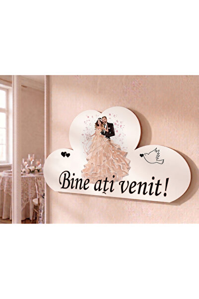 Bello Carino High quality decoration products "Welcome!" Plaque, Intertwined ...
