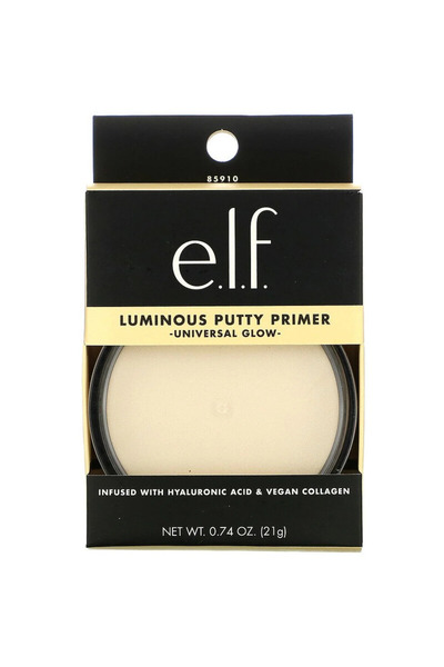 e.l.f cosmetic ايلف برايمر المعجون المضيء، توهج عالمي، 0.74 أونصة (21 جم)