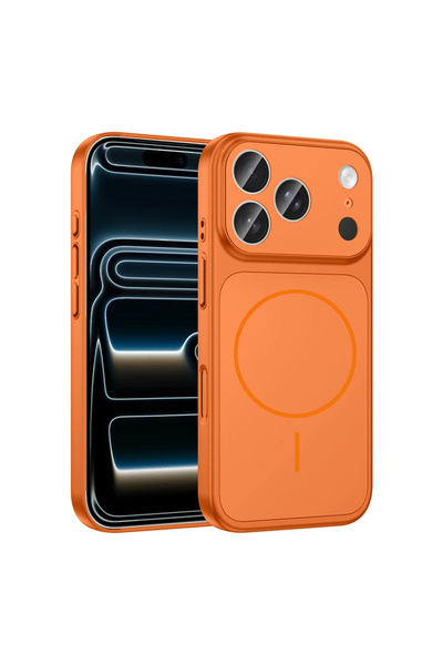 Apple iPhone 17 Pro Max Kılıf M-Safe Şarj Özellikli Kamera Korumalı Formen Kapak
