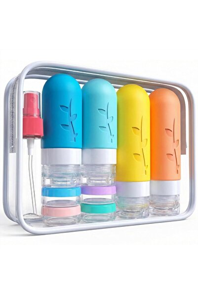 istanbuli Depoza 16 Pack Travel Bottles Set - TSA Approved Leak Proof Silicon...