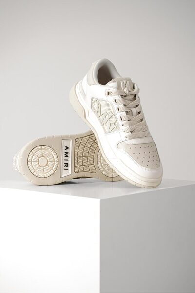 top AMIRI CLASSIC LOW SNEAKER BEIGE