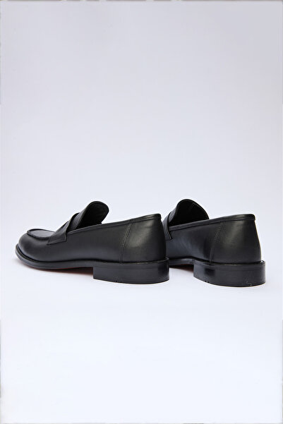 İmza Pantofi negri fără șireturi, antici, 100% piele 1033260150