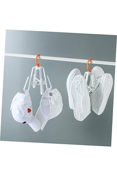 Arabest 4 PcsShoe rack, Multifunctional Plastic Hook, Drying Rack, Rotatable ...