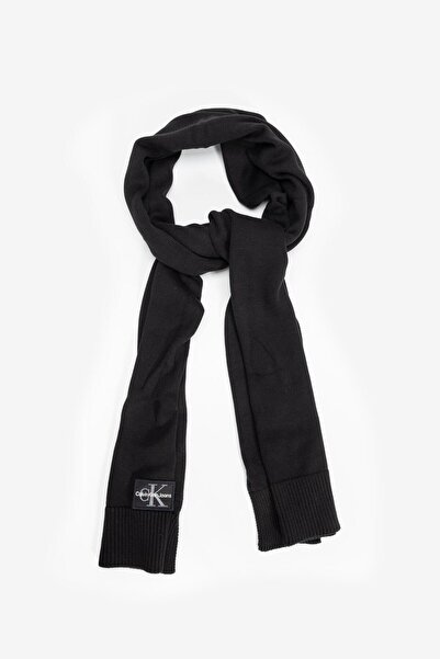 Calvin Klein Erkek Mono Logo Patch Atkı