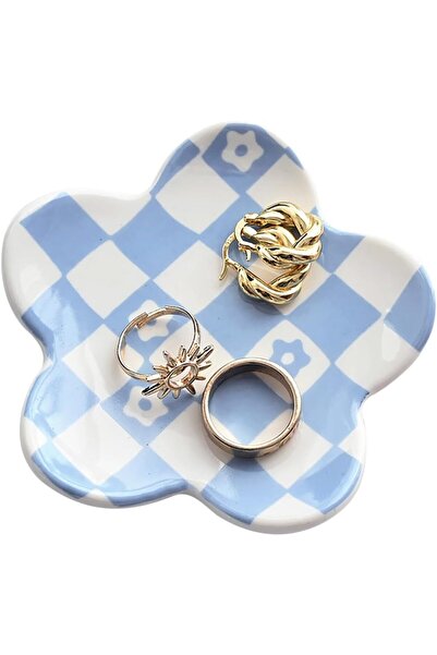 Arabest Aesthetic Jewelry Tray for Girls, High-Quality Ceramic, Preppy Teen R...