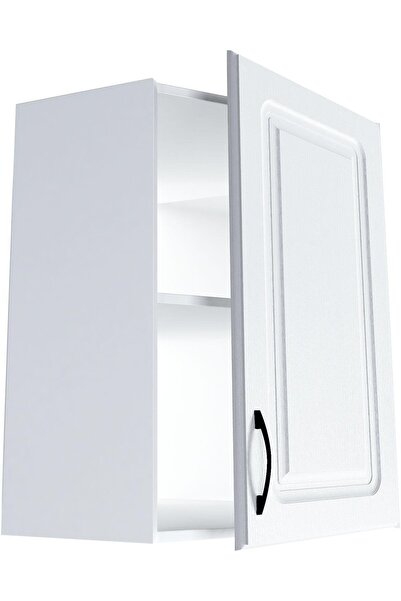 Sani Dulap de bucătărie de colț superior Kvadric MDF 60(60)x72 cm Alb