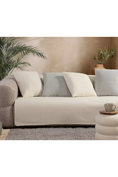 Nef Nef Homeware Ριχτάρι Καναπέ Breda Εκρού Nef-Nef Homeware Πολυθρόνα
