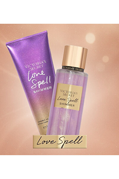 Victorias Secret - Beauty مجموعة لوشن الجسم المعطر ورذاذ الجسم اللامع من VS L...
