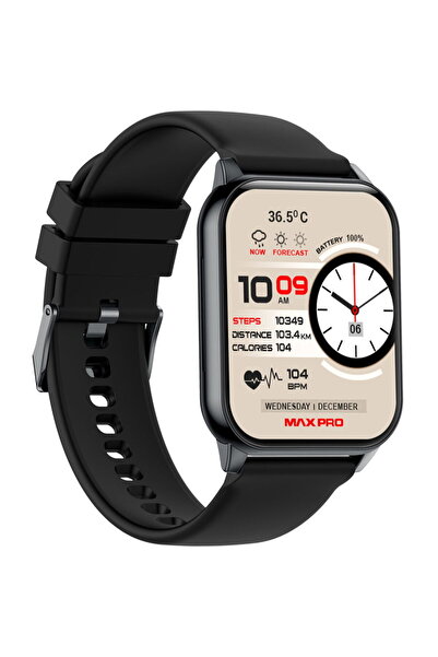 MAXCOM Smartwatch FW25 Arsen PRO, 1.96 inch, 230 mAh, Black