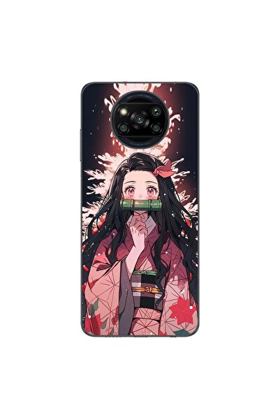 OEM Калъф, съвместим с Xiaomi Poco X3 Pro, силиконов гел TPU, с мотив Demon S...