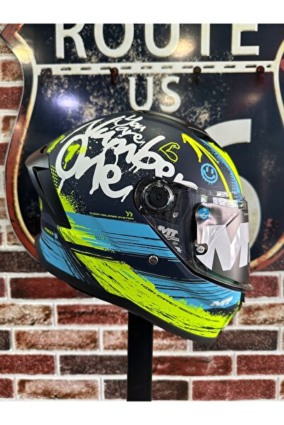 MT Helmets Stinger 2 Rocket C3 Kapalı Motosiklet Kaskı