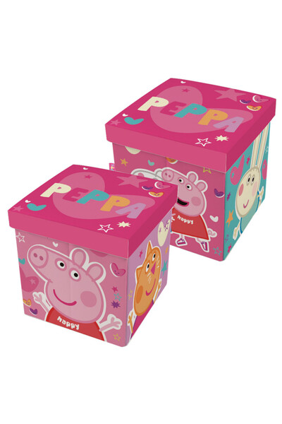 Peppa Pig Purcelușa Peppa depozitare jucării 30×30×30 cm