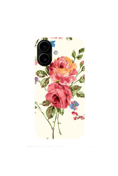 Other Apple Iphone 16 plus Violet and rose Transparent Silicone TPU Θήκη
