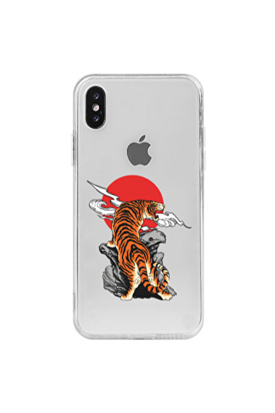 Other Apple iPhone X Angry Gorilla Transparent Silicone TPU Θήκη