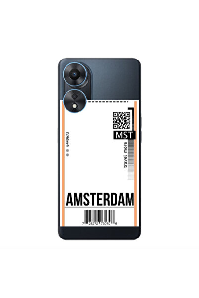 Other Oppo A 98 Amsterdam Travel More Transparent Silicone TPU Θήκη