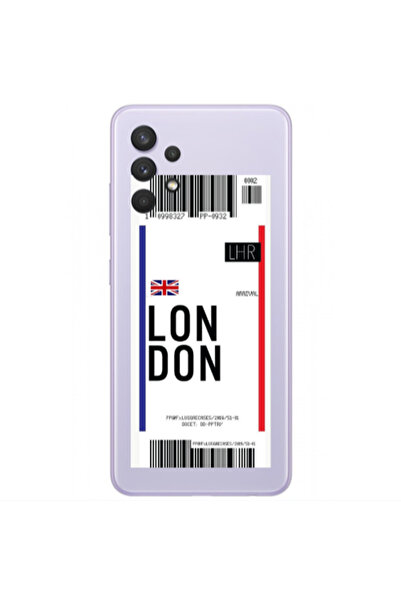 Other Samsung A32 4G London Arrival Transparent Silicone TPU Θήκη