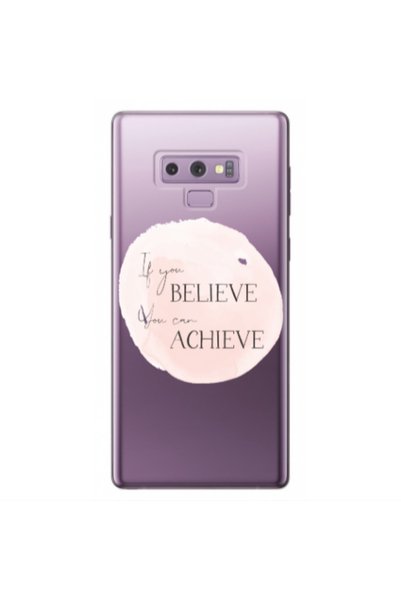 Other Samsung Note 9 If You Believe Transparent Silicone TPU Θήκη