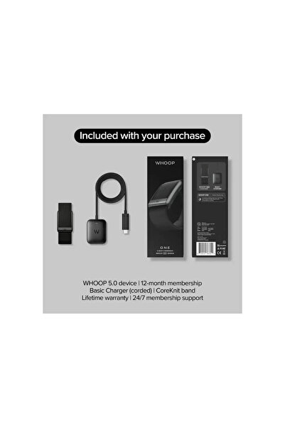 WHOOPI WHOOP ONE 5.0/MG Aktivite Takip Cihazı - 12 Aylık Üyelik - Sağlık ve F...