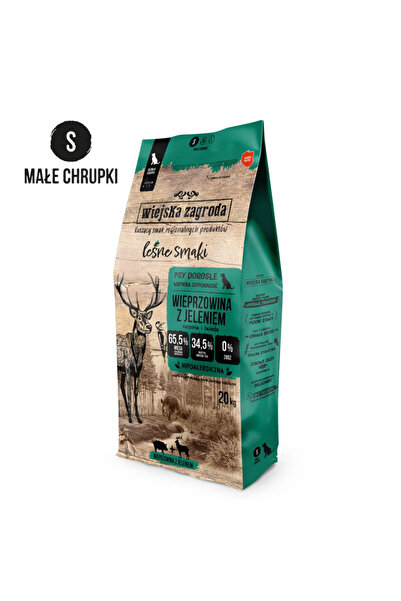 Wiejska Zagroda COUNTRY FARM Carne de porc cu căprioară S 20kg
