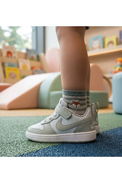 Nike Bebek Günlük Spor Ayakkabı Court Borough Low Recraft Jr. Unisex Sneaker