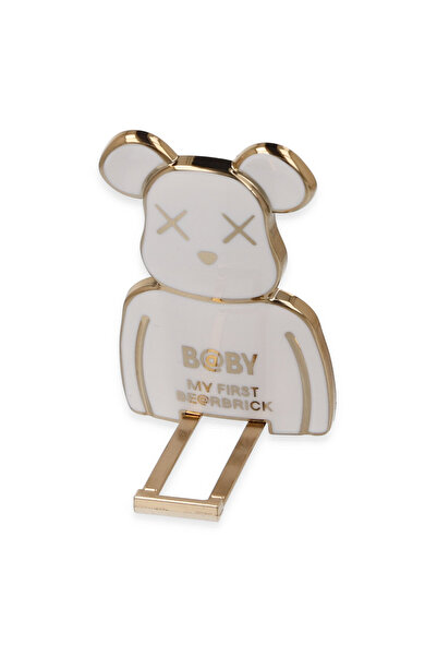 OSKA GLOBAL Astro Stand Teddy Bear - White