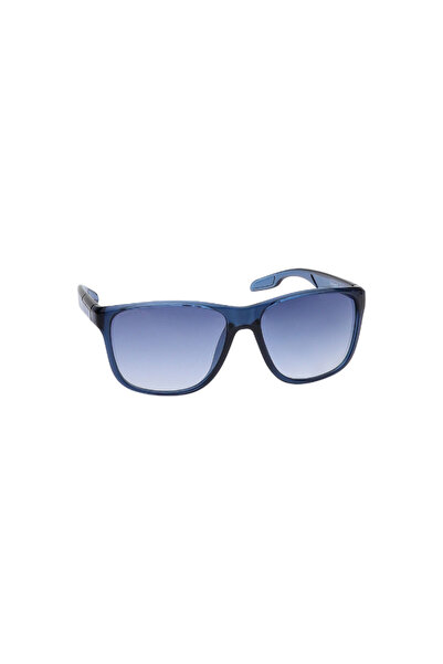 FASTRACK Non Polarized Sunglasses Blue Frame Smoke Mirror Lens 60mm - P468GY6V