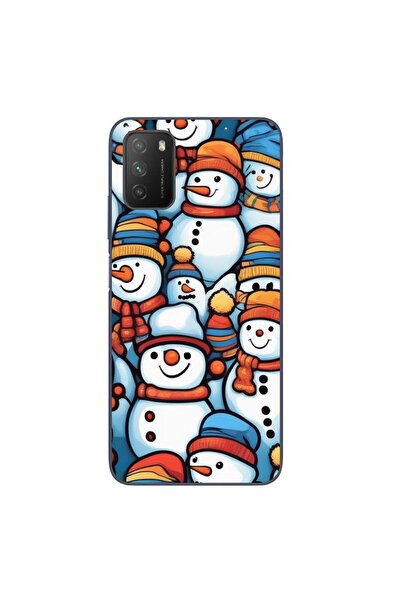 OEM Husa compatibila cu Xiaomi Poco M3 Silicon Gel Tpu Model Snowman Pattern