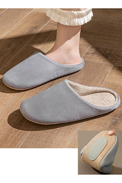 GGEROU Cotton Home Slippers Men's and Women's House Slippers Indoor Suede War...