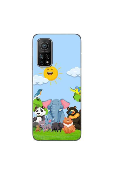 OEM Case compatible with Xiaomi Mi 10T Pro 5G Silicone Gel Tpu Jungle Friends...