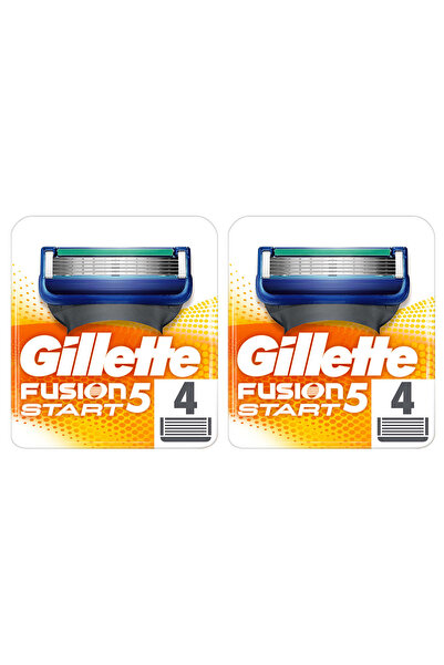 Gillette Fusion Start 4 Adet Yedek Bıçak x2