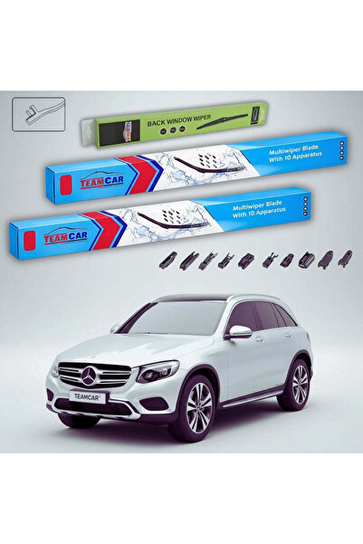 TEAMCAR Windshield wipers Mercedes-Benz GLC SUV X253 12.2018-present | Front ...