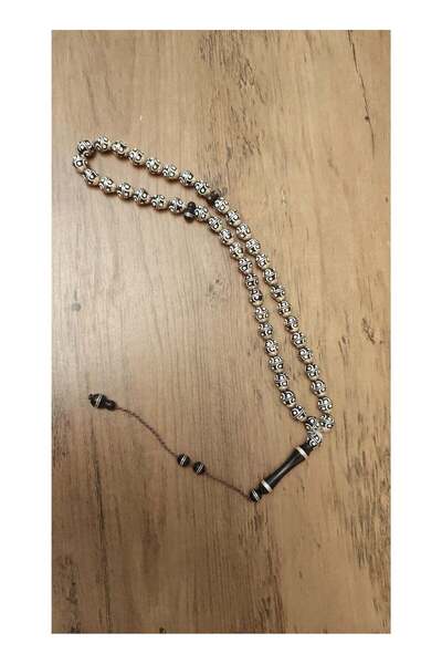 Generic Kuk prayer beads with silver cage beads, 24 grams