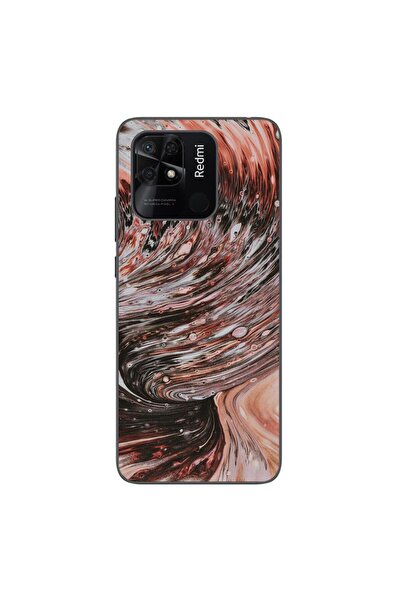 OEM Case compatible with Xiaomi Redmi 10C Silicon Gel Tpu Model Copper Stream
