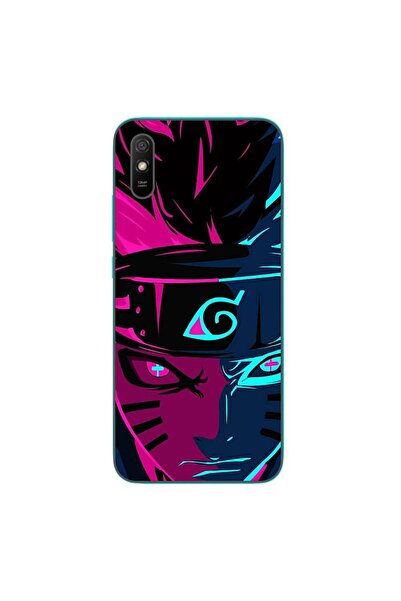OEM Husa compatibila cu Xiaomi Redmi 9A Silicon Gel Tpu Model Naruto Purple S...