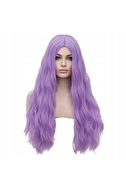 OEM Peruca, Plasa, Fibre Sintetice, Prindere, 70 cm, Violet