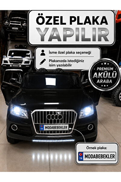 modabebekler Akülü Araba Q-SUV 12V Kumandalı Açılır Kapılı 2 Motor Bluetooth ...