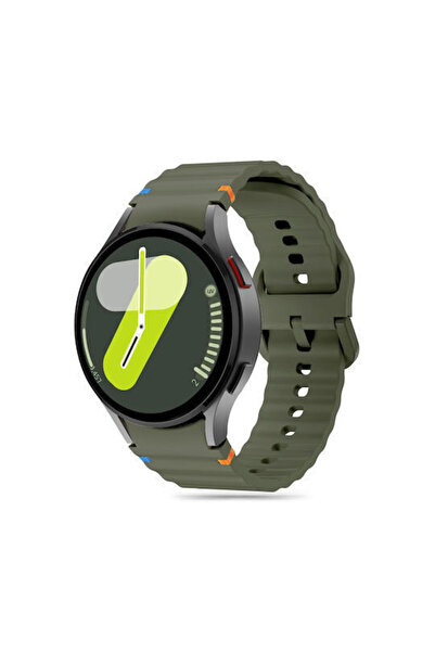 Homies Ανθεκτικό Πράσινο Λουράκι Σιλικόνης για Galaxy Watch 4 5 6 7 FE