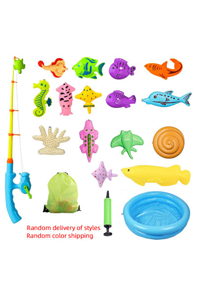Choice1 Single-Barrel-Set Magnetic Fishing Set Inflatable Pool Party Model Pl...