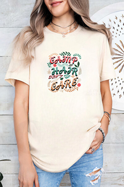 Sarah's Boutique Women's T-shirt – 100% cotton – Camp Hair