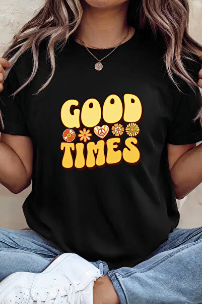 Sarah's Boutique Women's T-shirt – 100% cotton – Good Times