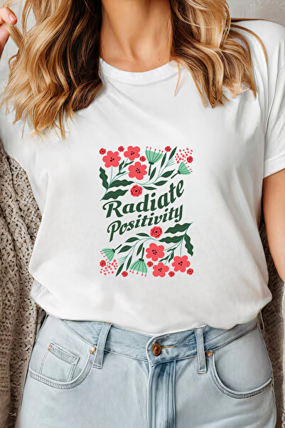 Sarah's Boutique Women's T-shirt – 100% cotton – Radiate Positivity