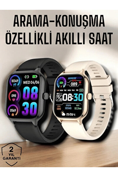 ARMÜZ ساعة ذكية بلوتوث مقاومة للماء، نظام تحديد المواقع، عداد الخطى، معدل ضرب...