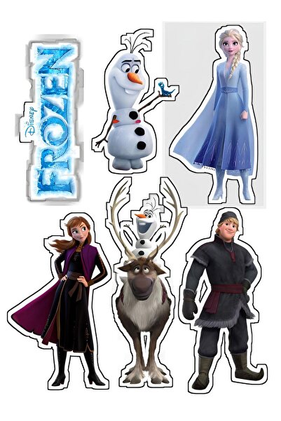 Buki'nin Atölyesi Autocolant Frozen Telefon Laptop Notebook Tabletă Caiet Sti...