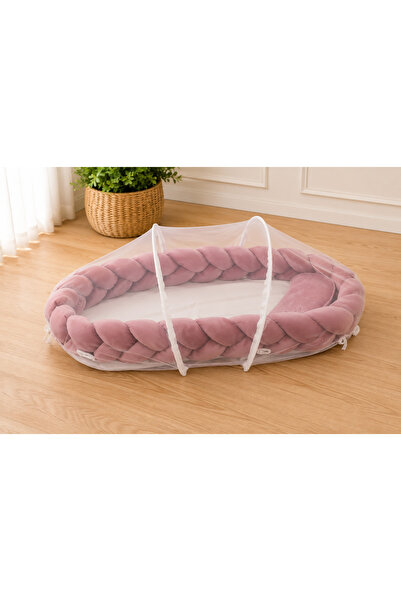 Gemnest Accessories Portable Baby Crib with Mosquito Net and Padded Edges for...