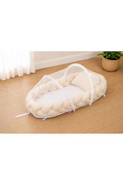 Gemnest Accessories Portable Baby Crib with Mosquito Net and Padded Edges for...