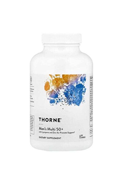 Thorne , Erkekler için Multi 50+, 180 Kapsül